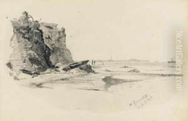 Two Drawings Of Queenscliff - view 1