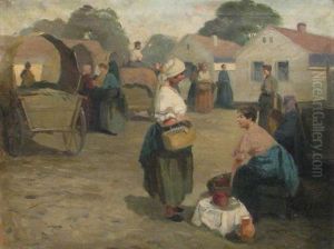 Fair Day by Gyula Gyertyanyi Nemeth