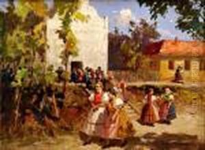 Z Kostola by Gyula Gyertyanyi Nemeth