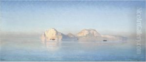 View Of Capri by Friedrich Nerly