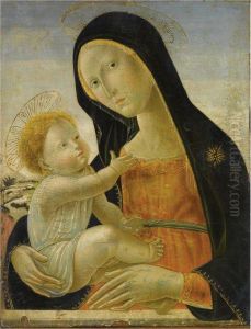 Madonna Con Il Bambino by Neroccio di (Neroccio da Siena) Landi