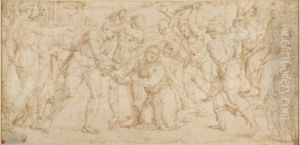 Martyr D'un Saint by Bartolomeo Neroni