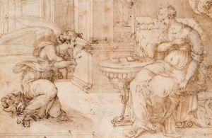 L'annonciation by Bartolomeo Neroni