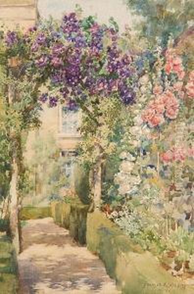Garden Path In Full Bloom - view 1