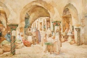 North African Market Scene