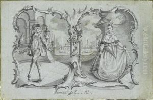 Norman Peasant Couple by Johann David Nessenthaler