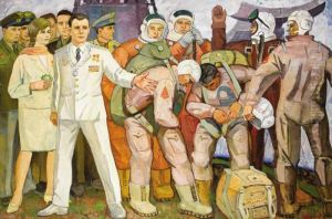Cosmonauts And Yuri Gregarin