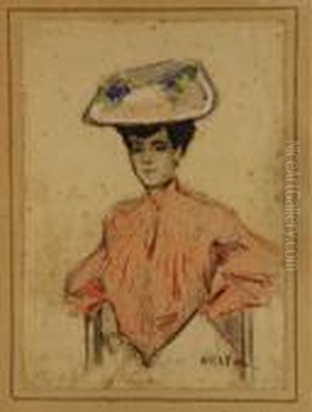 Dama Con Sombrero - view 1
