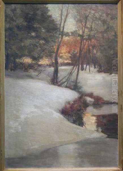 Woodland Snow Scene - view 1