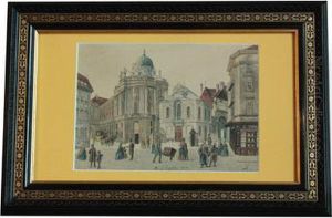 Das Alte Burgtheater by Max Neubauer