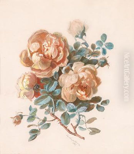Yellow Roses - view 1