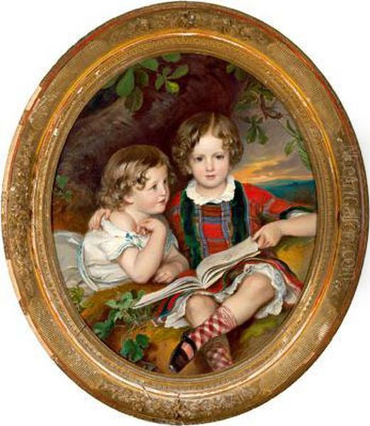 Bildnis Der Bruder Theodor Graf Baillet-latour Undvinzenz Graf Baillet-latour - view 1