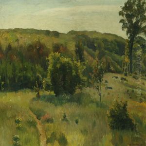 Forest Scenery by Siegfried Neuhaus