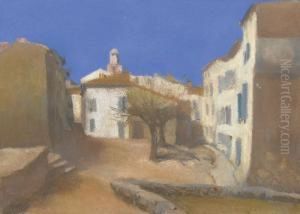 Platz In Saint-tropez by Werner Neuhaus