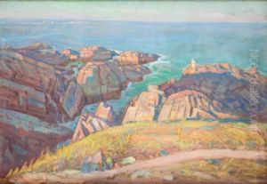Wybrzeze Morskie W Bretanii by Abraham Neumann