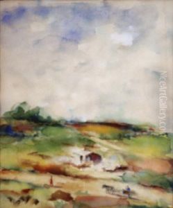 On The Village Paths by Anni Neumann