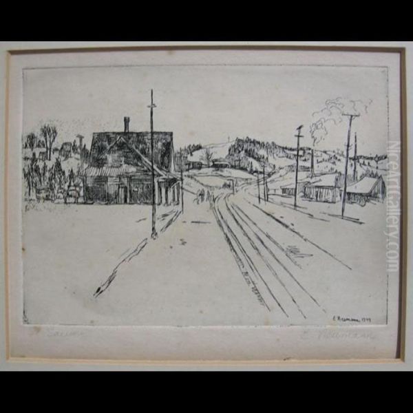 St. Sauveur; Sawmill At St. Donat, Que - view 1