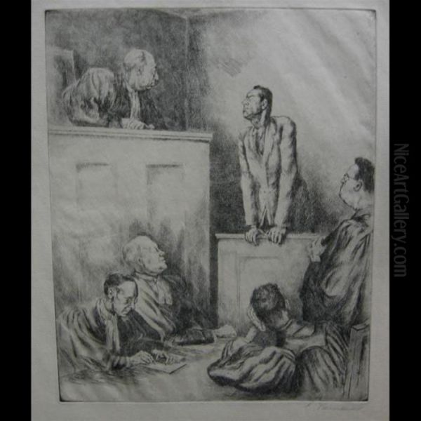 Police Court, Montreal - The Question - view 1