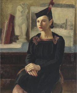 Miss Sybil Cohen by Ernst Neumann