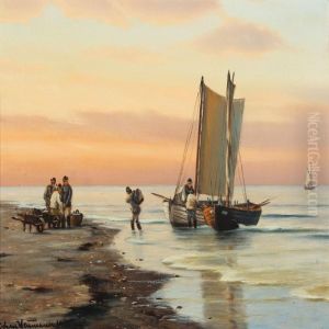 Coastal Scenery by Johann Neumann