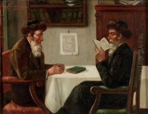 Eine Schwierige Stelle: Jewish Scholars by Josef Neumann