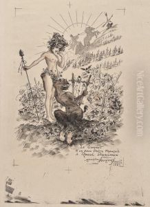 Le Cornet A Un Beau Poete Francais A Raoul Ponchon
