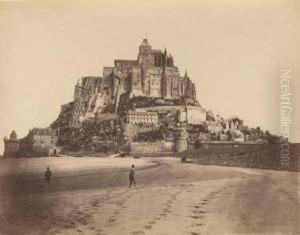 Mont St. Michel by Etienne Neurdein