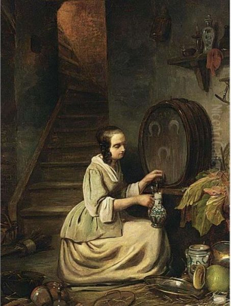 A Girl In An Interior - view 1