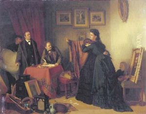 The Notary's Visit by Ludwig Neustatter