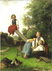 On The See-saw by Ludwig Neustatter