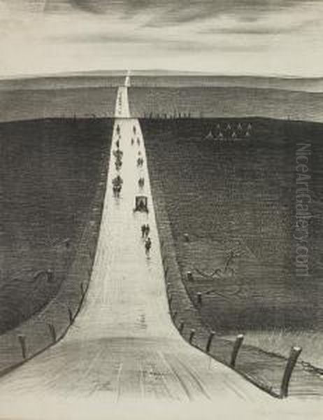The Road From Arras To Bapaume - view 1