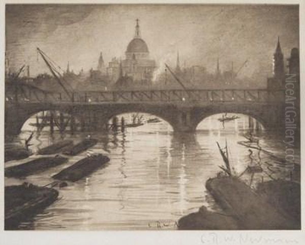 St. Paul's From The Thames - view 1