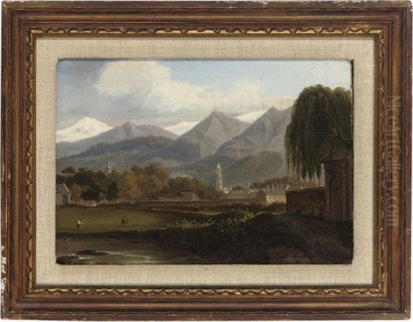 A Mountainous Landscape, Outside Rome - view 1