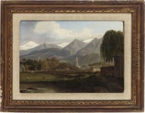 A Mountainous Landscape, Outside Rome A Mountainous Landscape, Outside Rome