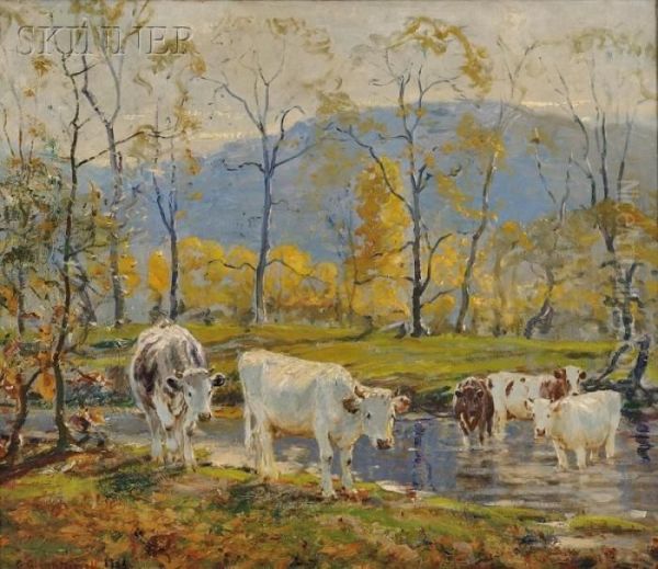 Landscape With Cattle - view 1