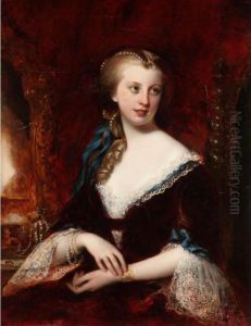 Portrait Of A Lady by Frederick Newenham