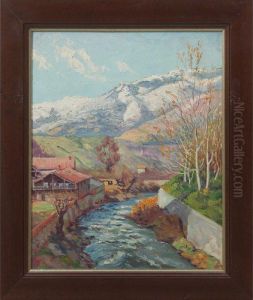 A Canal Through The Mountains by Benjamin Tupper Newman