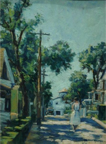Sunlit Street - view 1