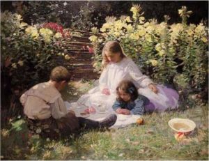 The Garden Party by Harry W. Newman