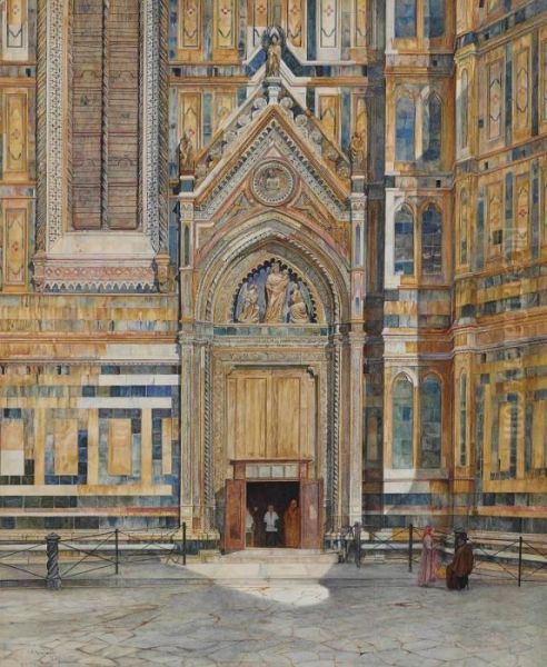 Porta Dei Canonici, Duomo, Florence - view 1