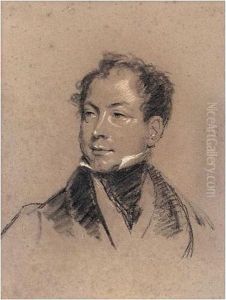 Portrait Of Thomas Moore by Gilbert Stuart