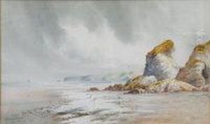 Bedruthan Steps by William Frederick Newton