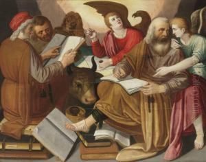 The Four Evangelists by Leonardus Neyts