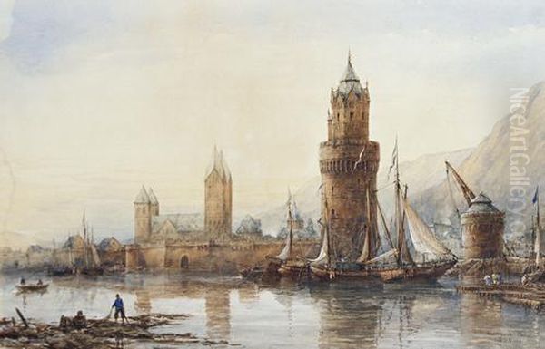 Andernach, Rhine - view 1