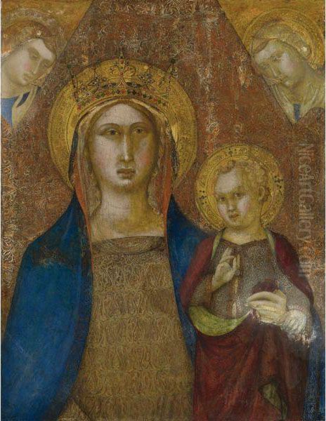 Madonna And Child With Two Angels - view 1
