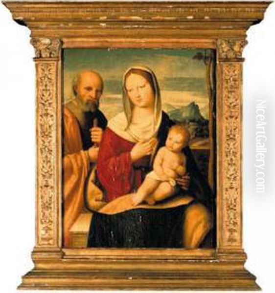 The Holy Family With A Landscape Beyond - view 1