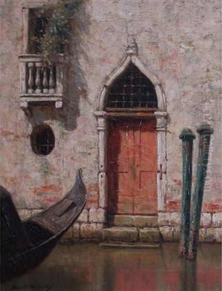 A Red Door, Venice - view 1