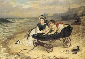 What Are The Wild Waves Saying? by Charles Wynee Nicholls