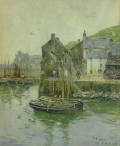Polperro by George F. Nicholls