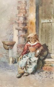 Peasant Woman With Pitcher